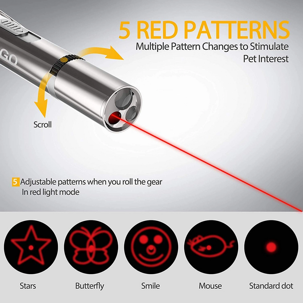 Interactive LED Cat Laser
